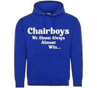 All About The Print almost always win chairboys hoodie top football gift premium jumper sweatshirt clothing wycombe Black
