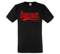 All About The Print Bournemouth One Life, One Club. Premium T Shirt Gift X-Large Mens Football Fan Present Black