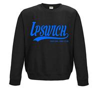 All About The Print Ipswich One Life, One Club. Premium Sweatshirt Gift Large Black
