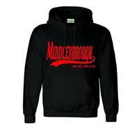 All About The Print Middlesbrough One Life, One Club. Premium Hoodie Gift Present Gift Fan Mens top Jumper Sweatshirt Y521 Black