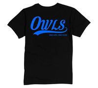 All About The Print Owls One Life, One Club. Premium T Shirt Gift X-Large Black