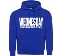 All About The Print passion pride glory wednesday Hoodie jumper football gift premium clothing sheffield Black