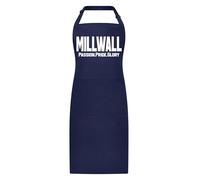 All About The Print Premium millwall passion football BBQ Apron - durable chef pocket- adjustable straps - cooking present gift kitchen baking