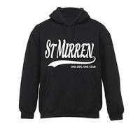 All About The Print St. Mirren scottish scotland football Hoodie dad team husband mens present gift shirt premium soccer league club Black