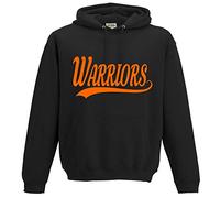 All About The Print Warriors Rugby Premium Hoodie Gift XX-Large Black