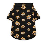 All About The Tendies Dog Hawaiian Shirt Stretch Collar Button Down Pet Clothes for Small Medium Puppy
