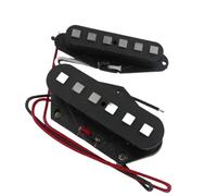 All AlNiCo Square Pole Magnet Electric Guitar Pickups 1 Set Tele Single Pickup N/B