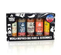 All American BBQ Rub Gift Set, 5 x 100g Shakers, Buffalo Dust, Texas Ranch, Pitmaster, Louisiana Cajun, South Carolina Style