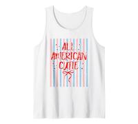 All American Cutie 250th 4th July Independence Day Tank Top