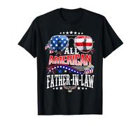 All American Father-In-Law 4th of July Father's Sunglasses T-Shirt