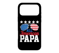 All American Papa 4th Of July American Flag Dad Grandpa Case for iPhone 17 Pro Max