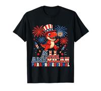 All American Paraprofessional, Red White Blue Funny Trex T-Shirt
