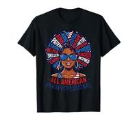 All American Paraprofessional, Red White Blue School Staff T-Shirt