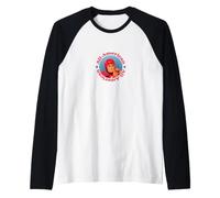 All-American USA Vintage Football Quarterback Graphic Raglan Baseball Tee