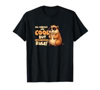 All Animals are Cool But Groundhogs Rule Rodent T-Shirt