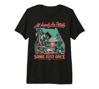 All Animals are pettable Some just Once Alligator Florida Premium T-Shirt