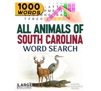 All Animals of South Carolina - Word Search: Large Print (All Animals of the 50 States)