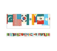 All are Welcome Flags Straight Borders, 36 Feet