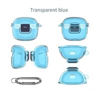All Around For TPU Case for JBL Tune For Flex 2 Designed for Maximum Protection and Durability (Transparent Blue)