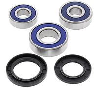 All Balls 25-1234 Rear Wheel Bearing Kit - Compatible with Kawasaki ER-5 (1997-On) - OEM Replacement Bearings & Seals