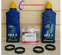 ALL BALLS COMPLETE FORK SEAL KIT & PUTOLINE HPXR OIL KIT KTM SX85 2014 :56-126