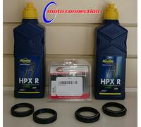 ALL BALLS FORK SEAL KIT & PUTOLINE HPXR OIL KIT KTM SX85 2017 :56-126