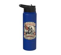 All Battles are First Won Or Lost in The Mind Joan of Arc Stainless Steel Insulated Water Bottle
