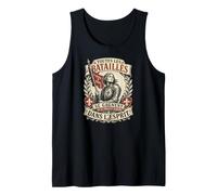 All Battles are First Won Or Lost in The Mind Joan of Arc Tank Top