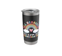 All Behavior is A Form of Communication Stainless Steel Insulated Tumbler