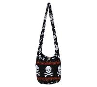 All Best Thing Women's Skull Crossbody Bag, Fireblackwhite, 83.82 cm
