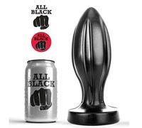 ALL BLACK AB87 Extra Large Butt Plug 9" JACKER Anal Plug For Men Fist Sex Toys