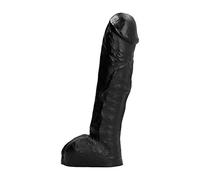 All Black Karsten Dildo, 30 cm, Black