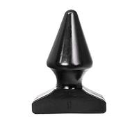 ALL BLACK Plug 17 cm Dildo, Black