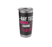 All Black-Ray Tech Loading Radiology Radiologist Rad Tech Stainless Steel Insulated Tumbler