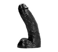 All Black X-Man Monster Dong Dildo, 25.5 cm, Black