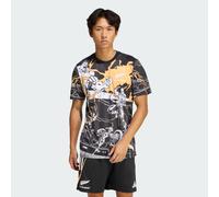 adidas All Black Marvel Captians Shirt 2025 Adults L Black