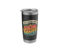 All Bodies are Bikini Bodies Self-Love Beach Mindset |- Stainless Steel Insulated Tumbler