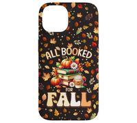 All Booked for Fall Reading Book Lovers Autumn Teacher Case for iPhone 14