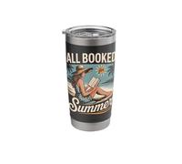 All Booked for Summer Stainless Steel Insulated Tumbler