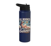 All Booked for Summer Stainless Steel Insulated Water Bottle