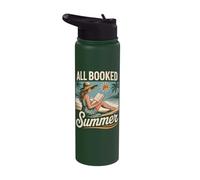 All Booked for Summer Stainless Steel Insulated Water Bottle