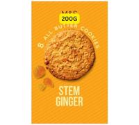 All Butter Stem Ginger Cookies 8 per pack 200g MandS (1x200g)
