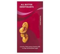 All Butter Sweethearts Crunchy Flaky Pastry Twists, Suitable for Vegetarians, 100g