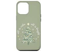 All Calm All Bright Vintage Christmas Tree Snowflake Case for iPhone 12 Pro Max