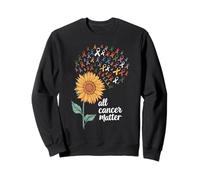 All Cancer Matter Cancer Survivors Fighter Awareness Sweatshirt