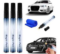 All Car Magic Pen, 2025 New Magic Car Scratch Removal Pen,Weatherproof Touch up Paint Pens, Quick Fix Paint Damage set,Easy to Use, Fits All Cars Colors,Invisible Scratches Essential Tool (3 Pcs)