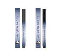 All Car Scratch Remover Pen, Car Touch up Paint Pens, Car Scratch Pen, All Cars Fix Pen, Weatherproof Auto Paint Scratch Remover, Quick Filling Scratches and Seals, Fits all Automotive Colors (2 Set)