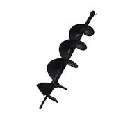 ALL-CARB Auger Drill Bit 6 x 31.5 Inch Garden Spiral Drill Bit Earth Auger Bit Post or Umbrella Hole Digger with 3/4 Shaft