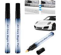 All Cars Magic Pen, 2025 New Car Scratch Repair Pen Set, Quick Fix for Scratches and Paint Damage, Easy to Use, Fits All Car Colors (2 PCS)