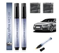 All Cars Magic Pen for Car Scratch Remover, 2 Pcs Car Scratch Remover Pen, Auto Scratch Repair Touch up Paint Pens for Scratches and Paint Damage, Quick Filling Seals, Fits All Car Colors